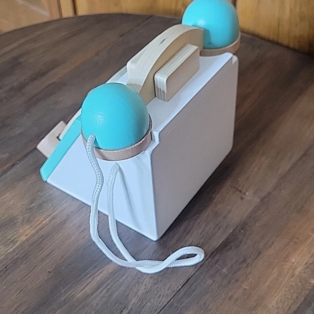 Wooden Wink Montessori Wooden Telephone Toy